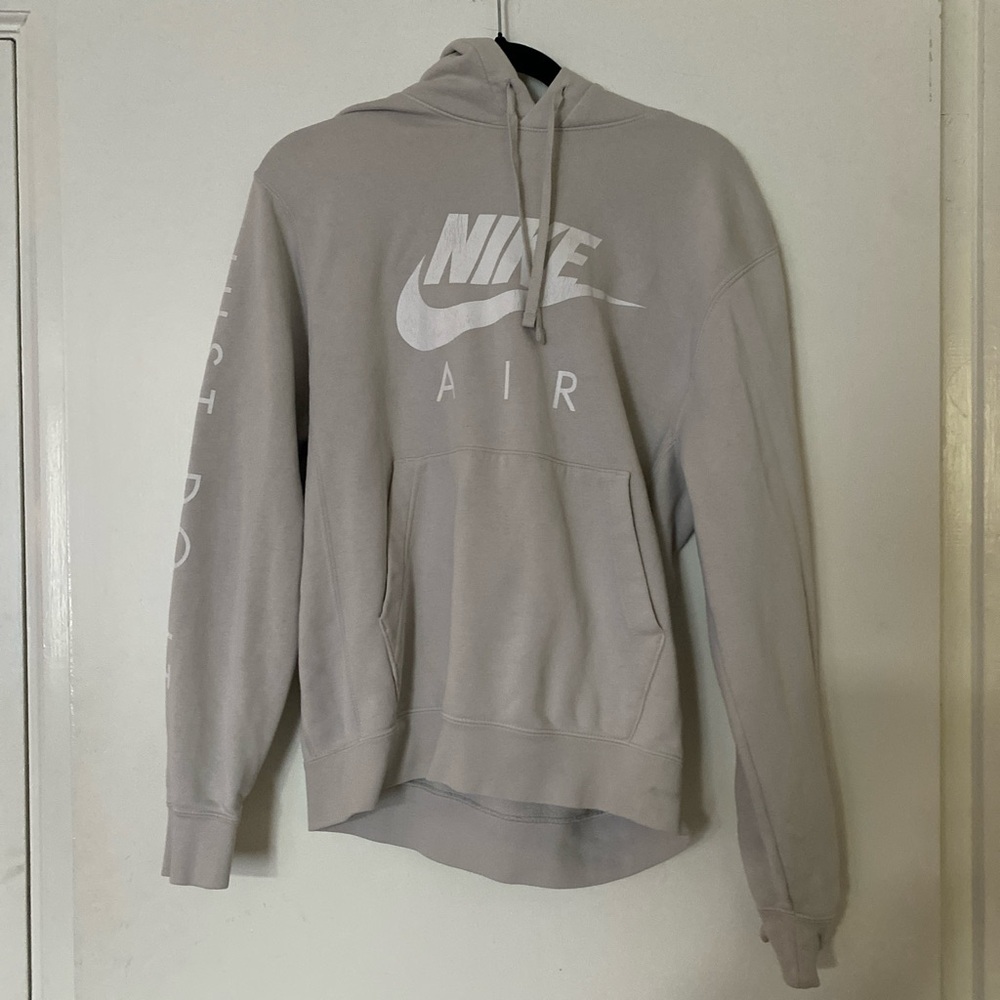 Nike Men's Gray Hoodie